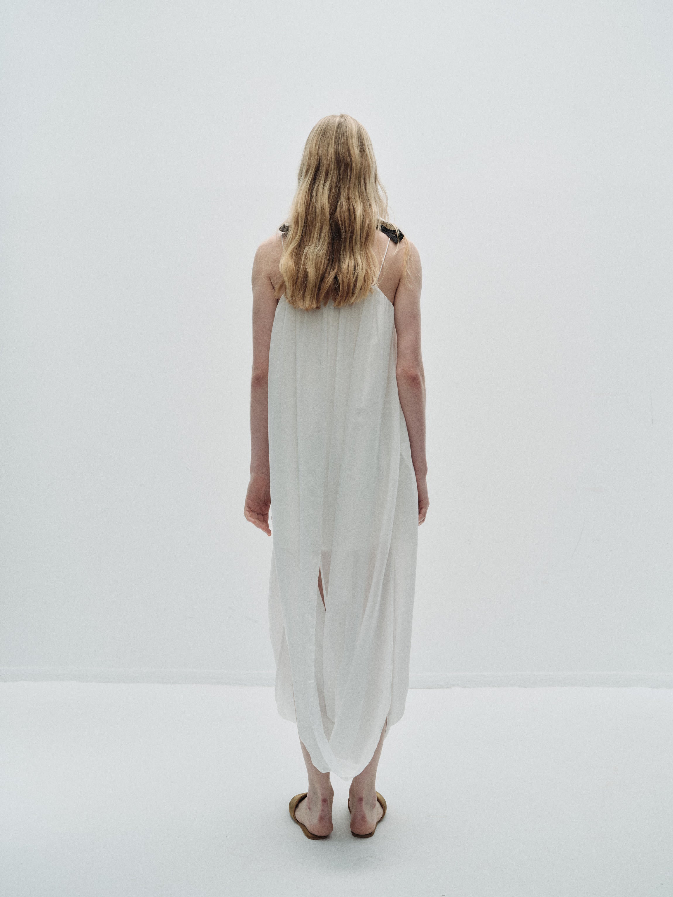 Sabina gathered dress