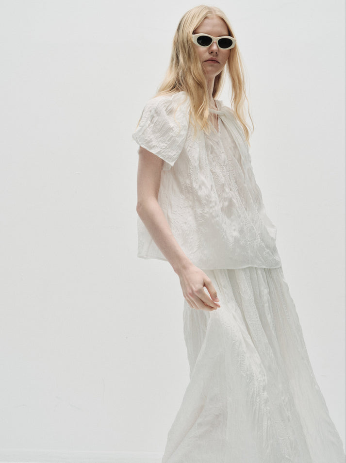 Allie crinkled skirt