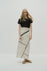 Roma silk skirt