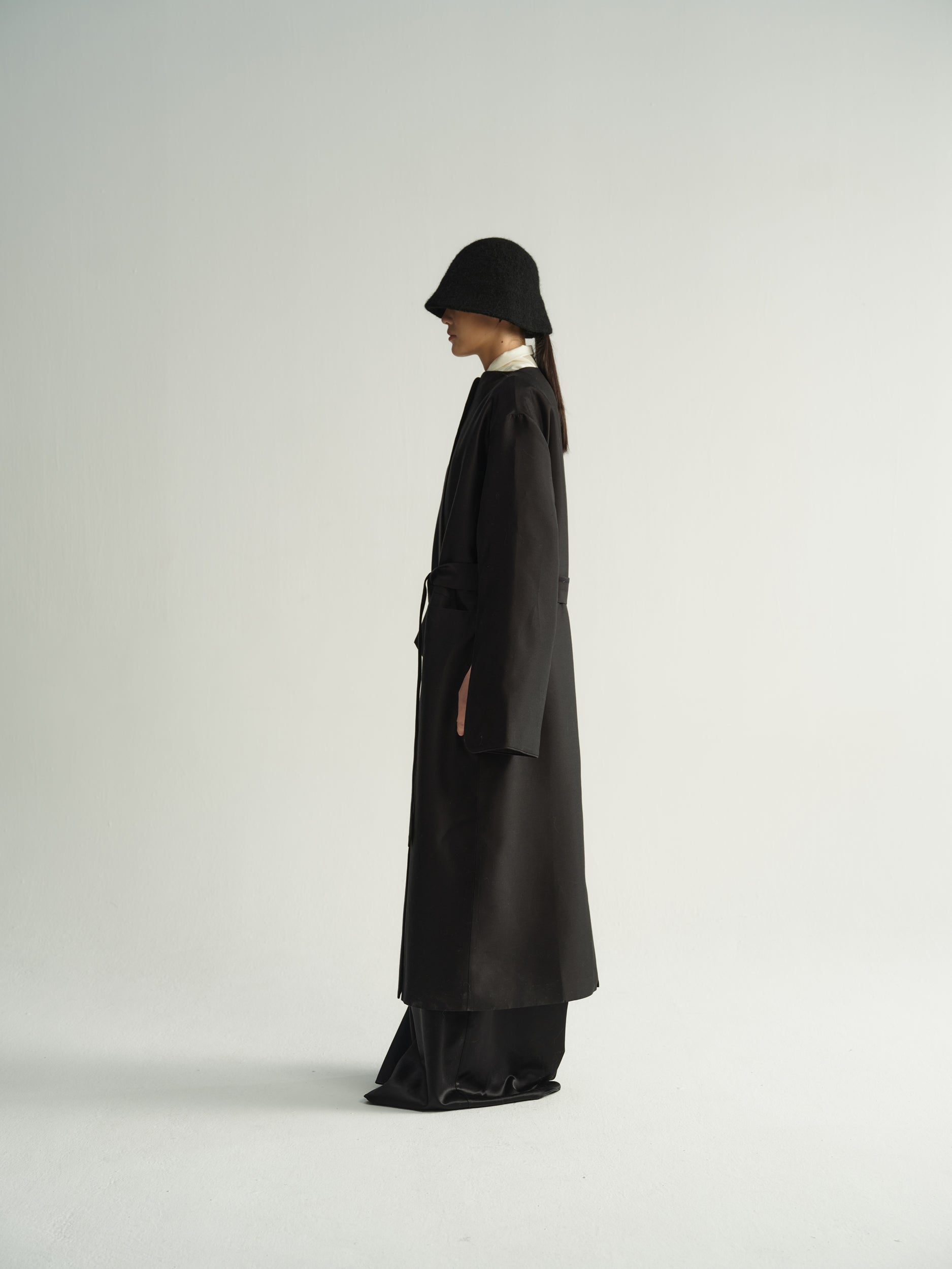 Lyra silk and wool jacket
