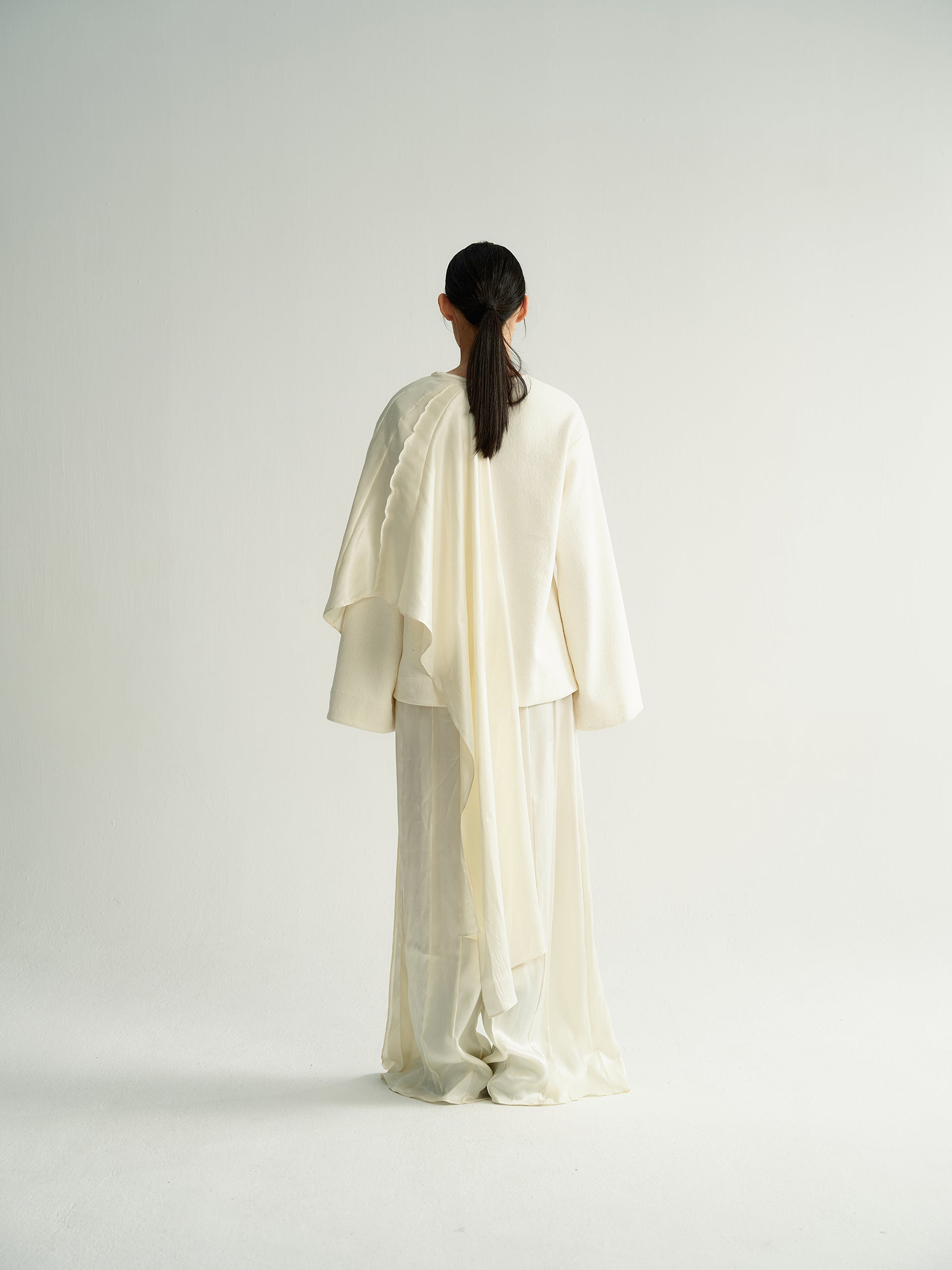 Alma cape sweater