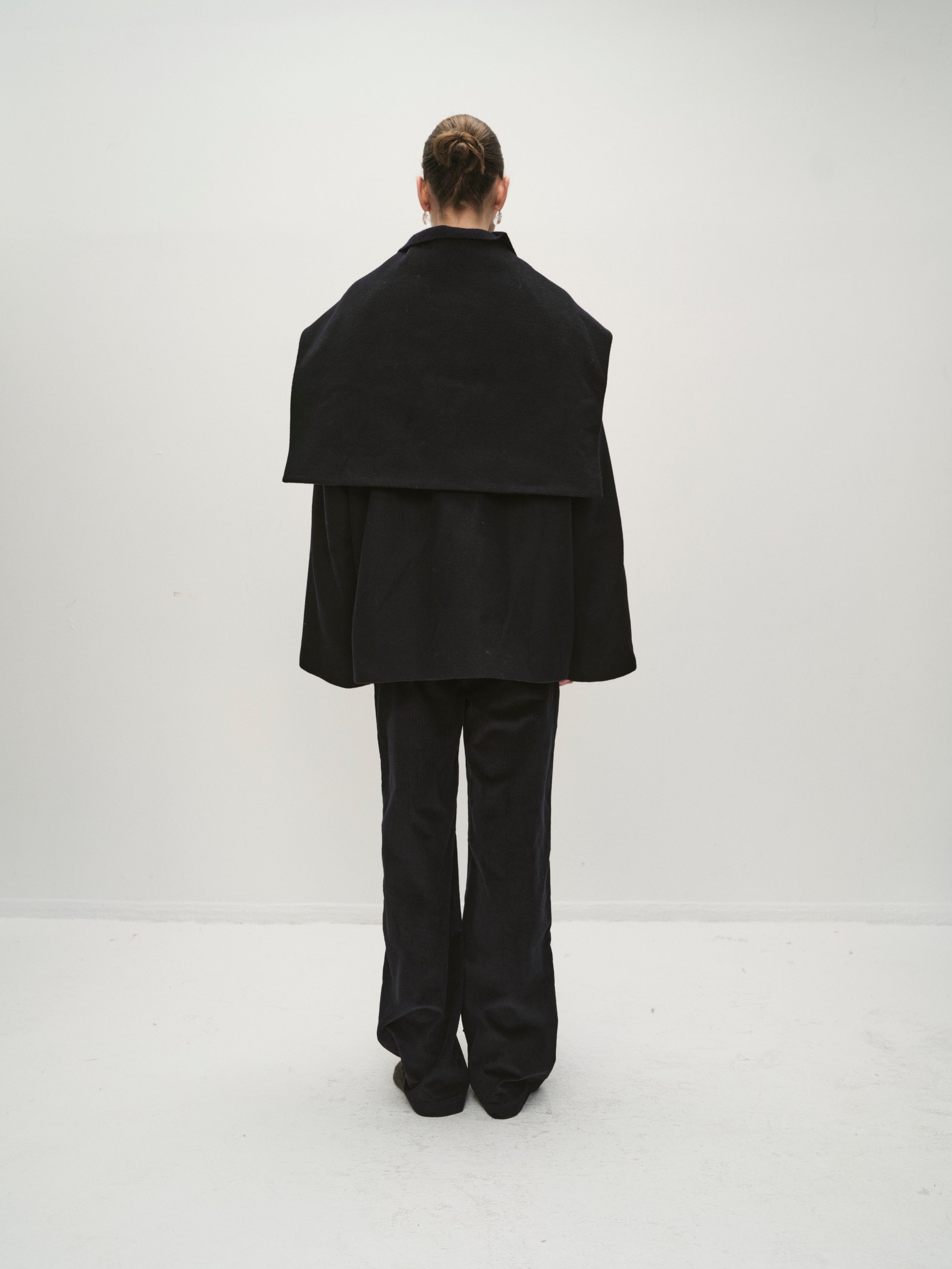 Portia collar coat