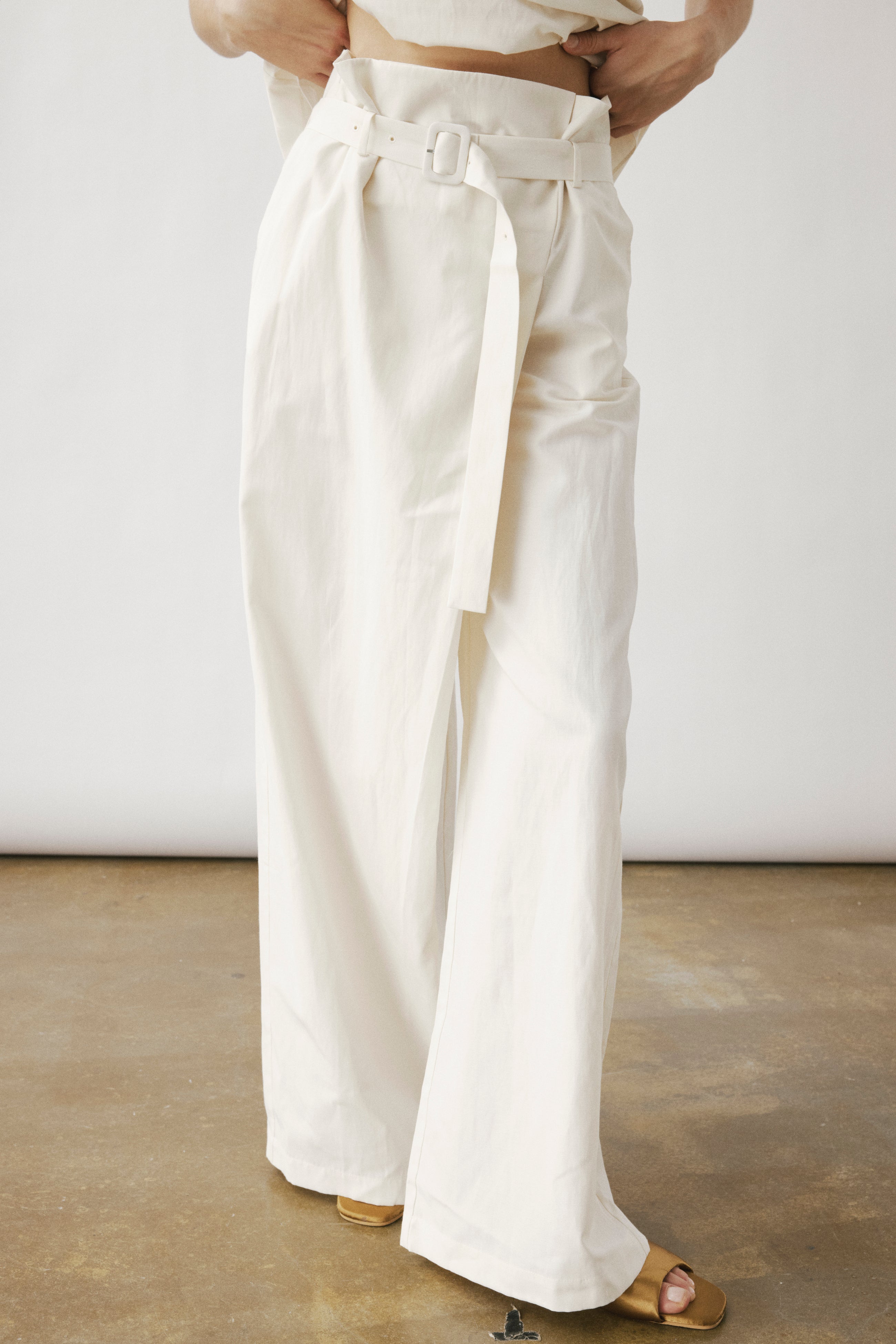 Sataya high waisted trousers