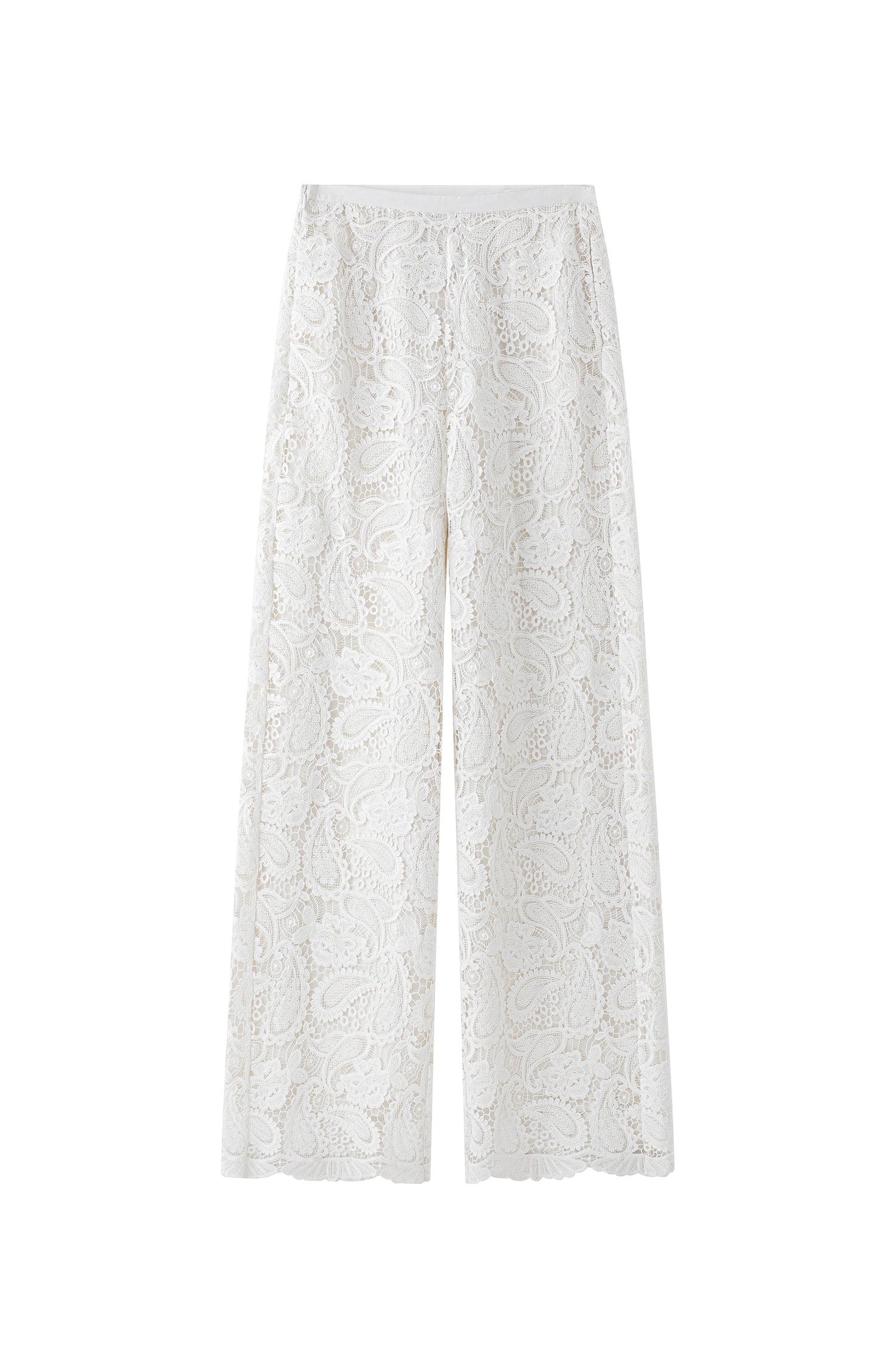 Roma lace trousers