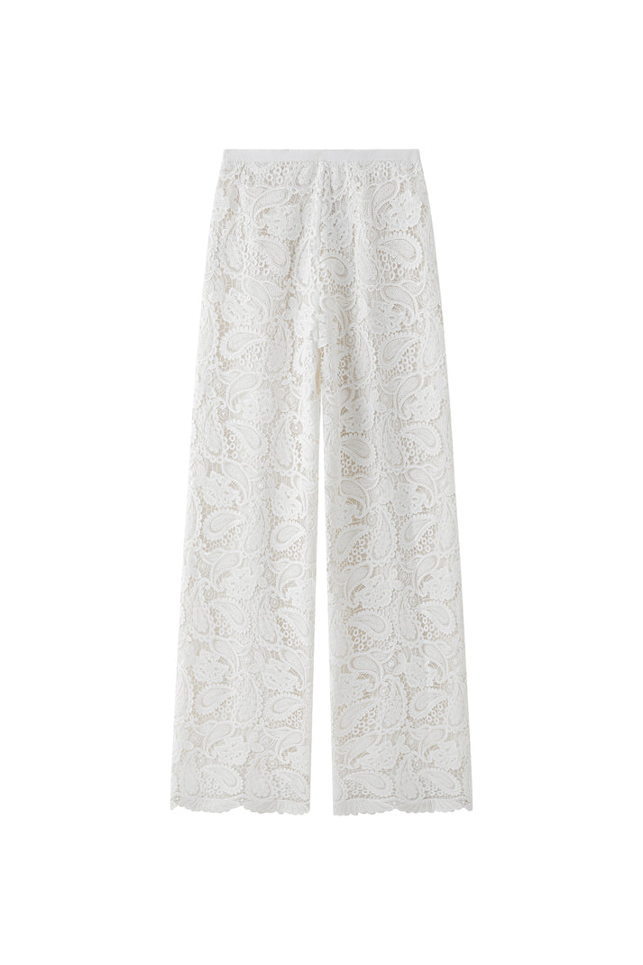 Roma lace trousers