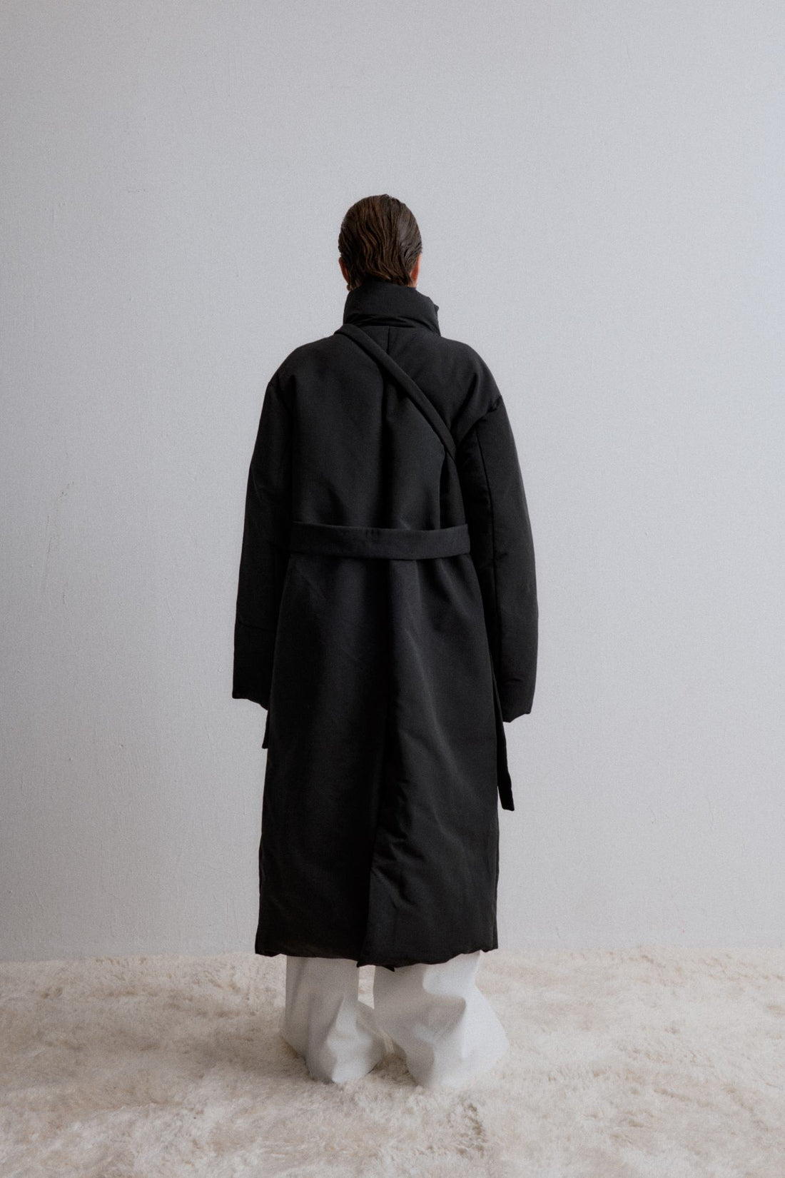 Willow long down jacket