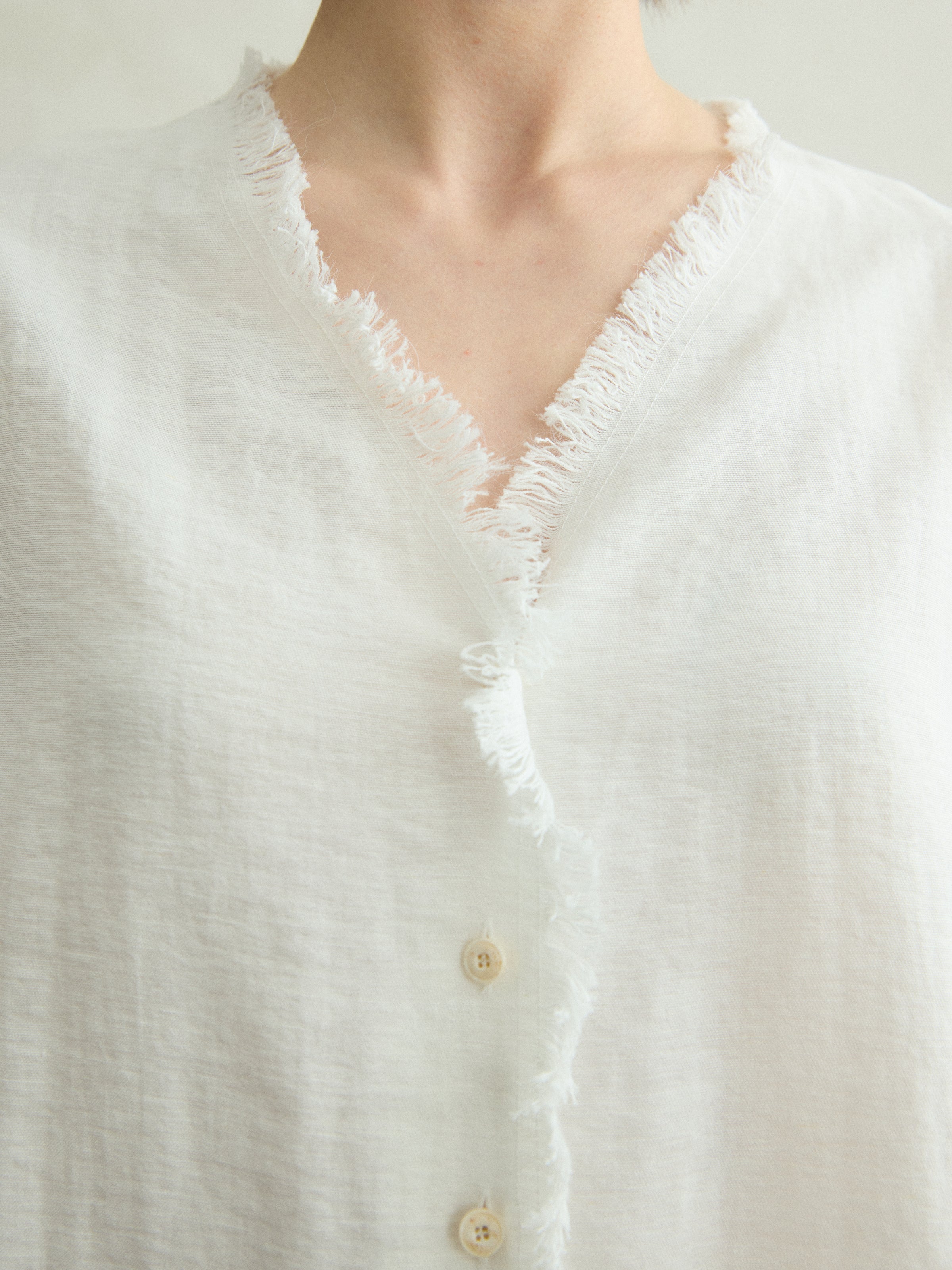 Cerise fringe shirt