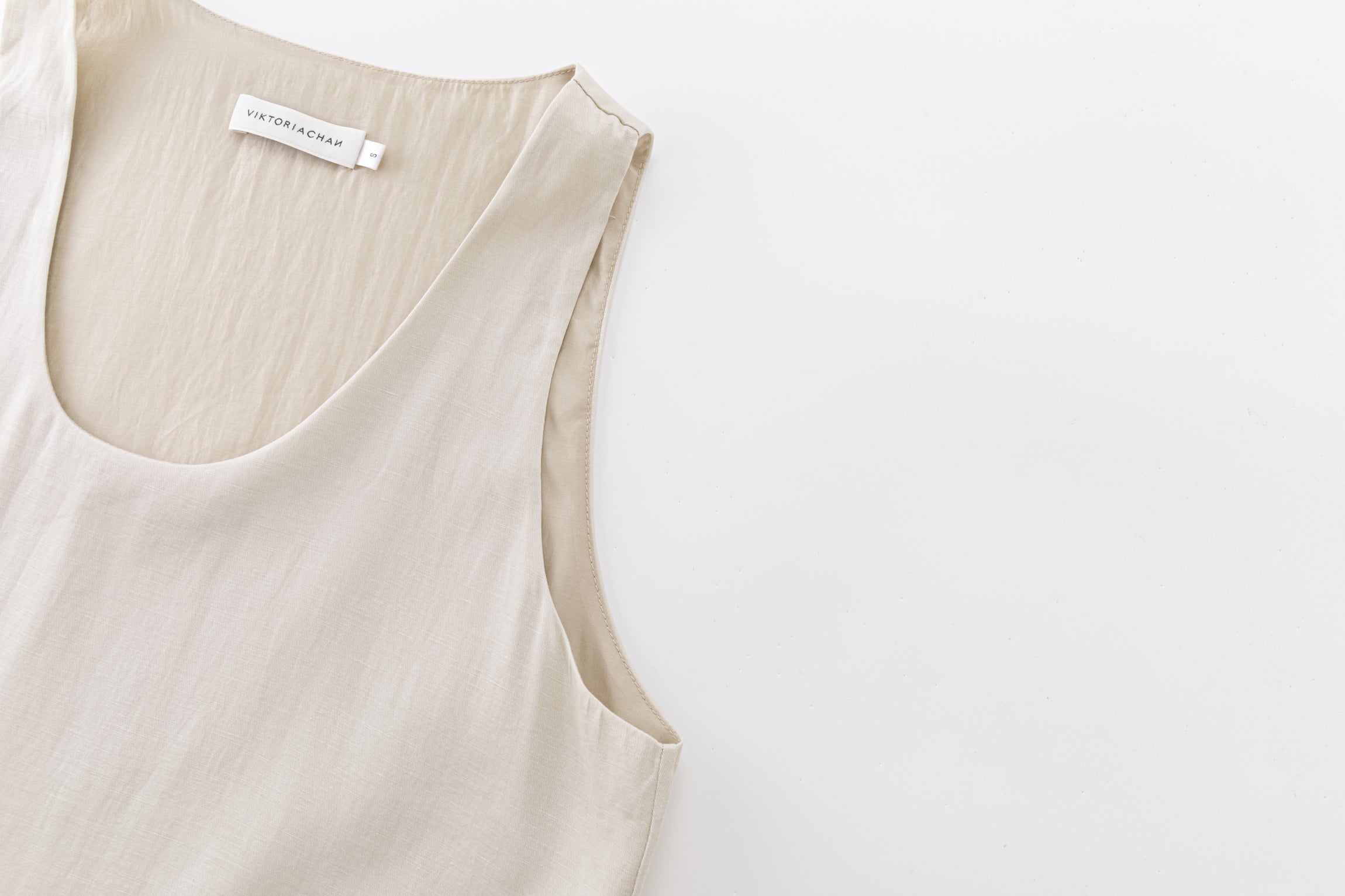 Kalida satin linen dress