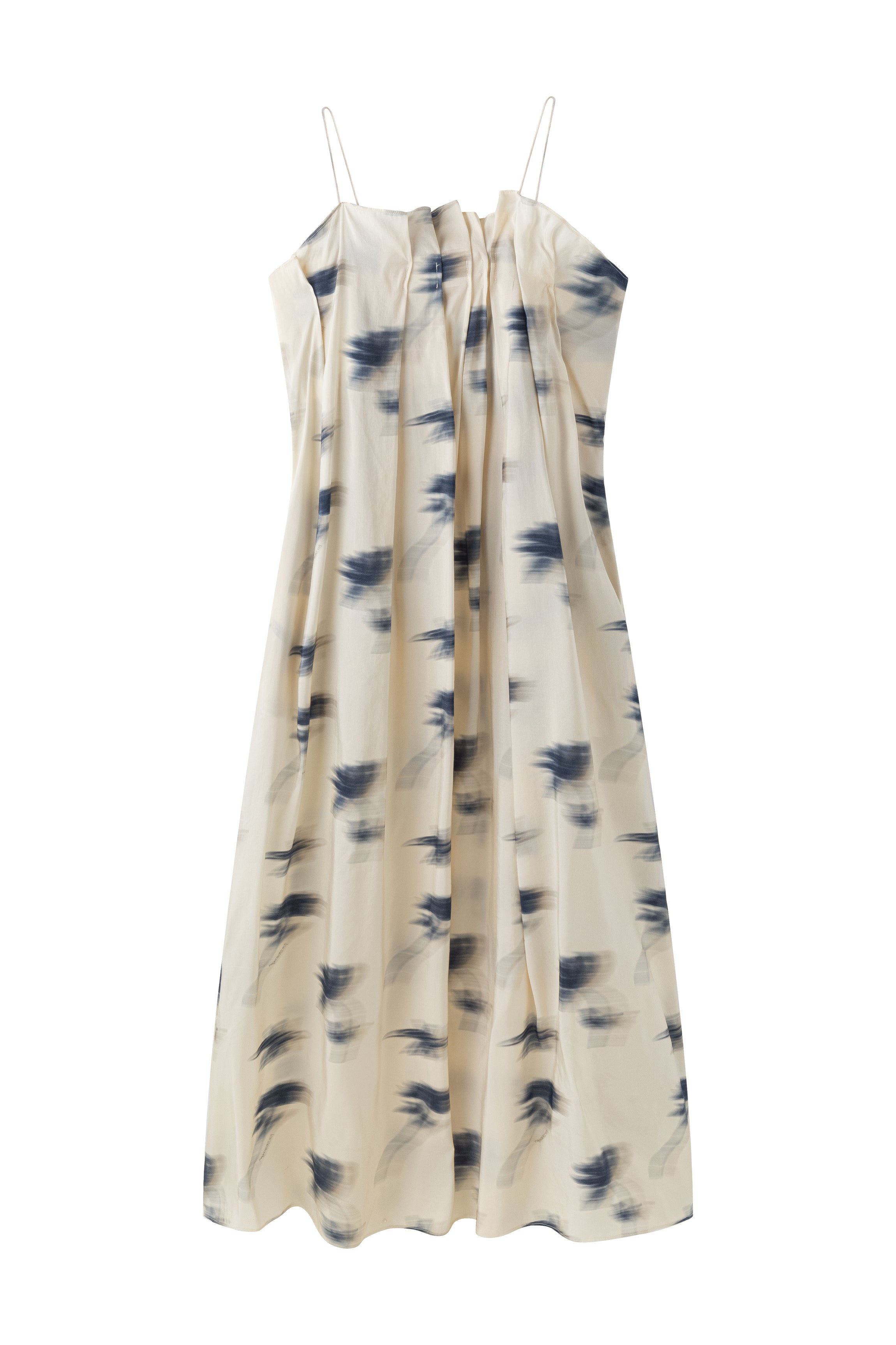 Nili gathered long dress