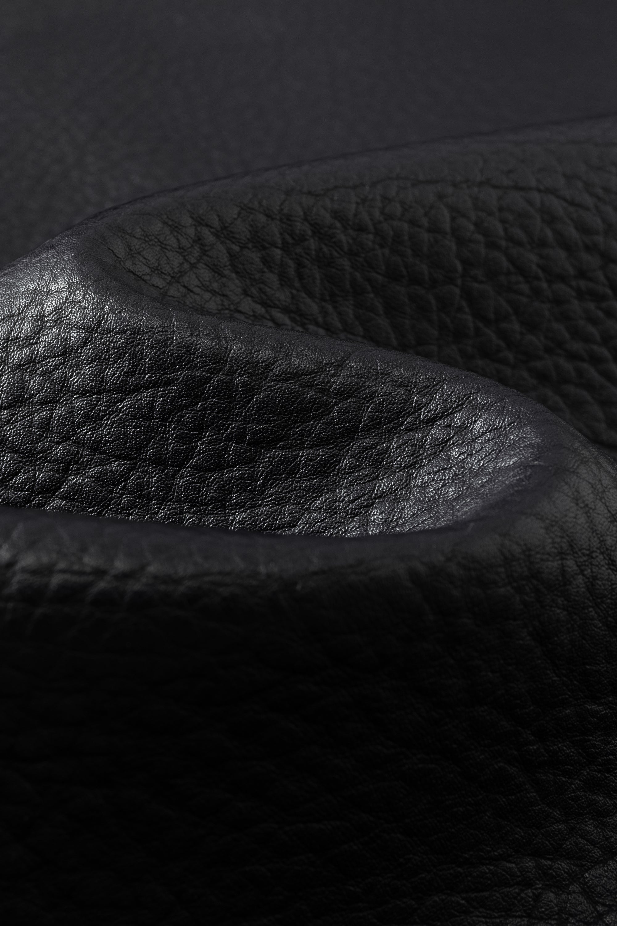 Cosmo long leather jacket