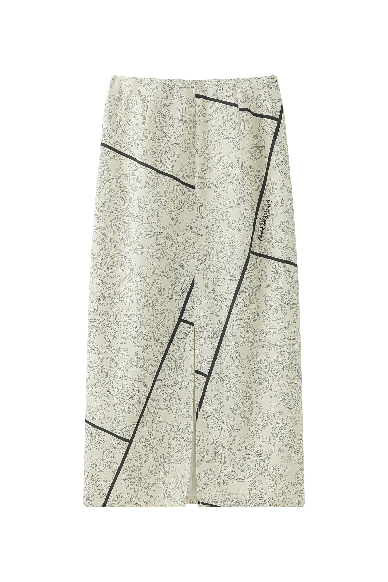 Roma silk skirt