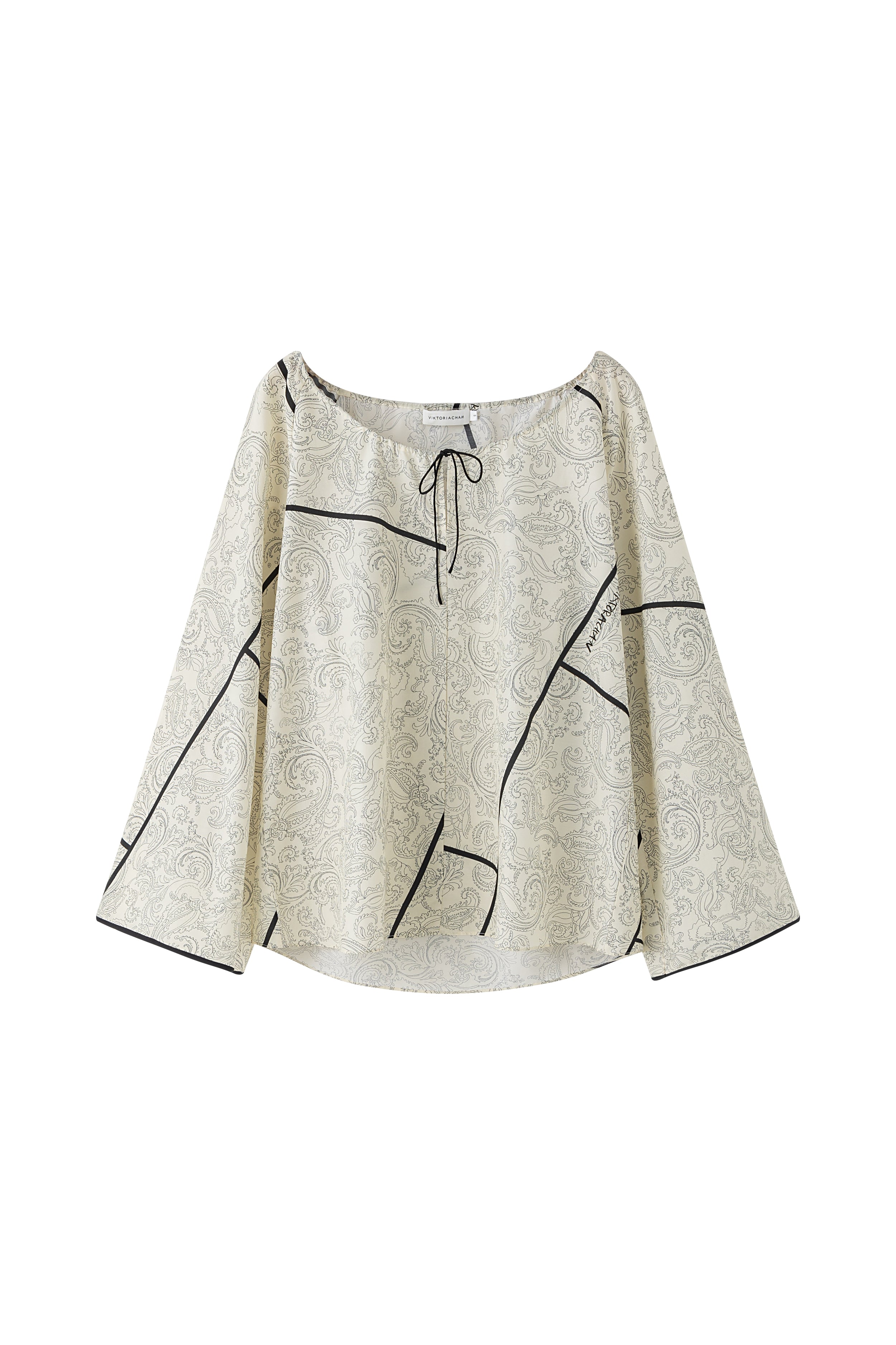 Roma silk blouse