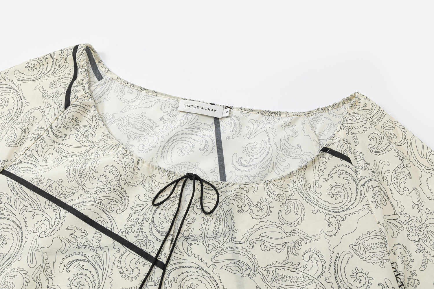 Roma silk blouse
