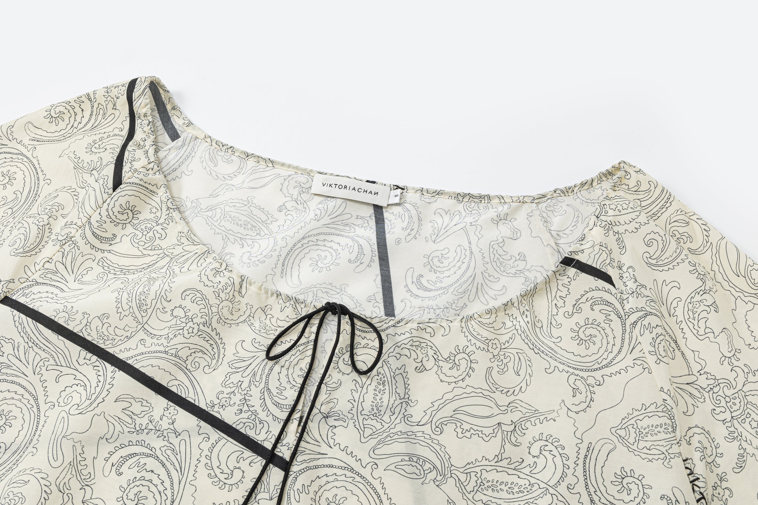 Roma silk blouse