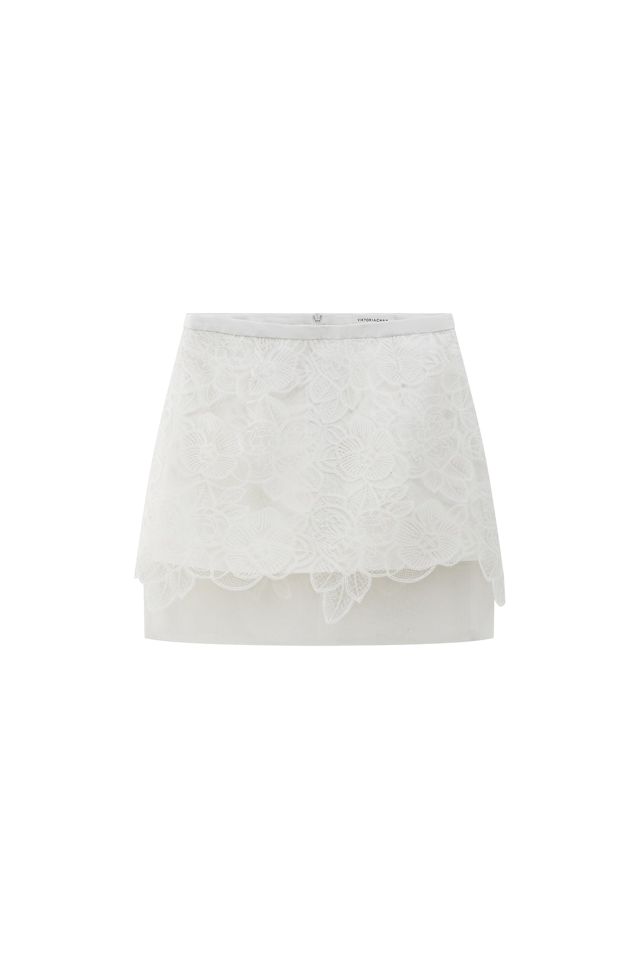 Amalia lace short skirt