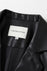 Kyla slim leather coat