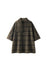 Araki checked cape