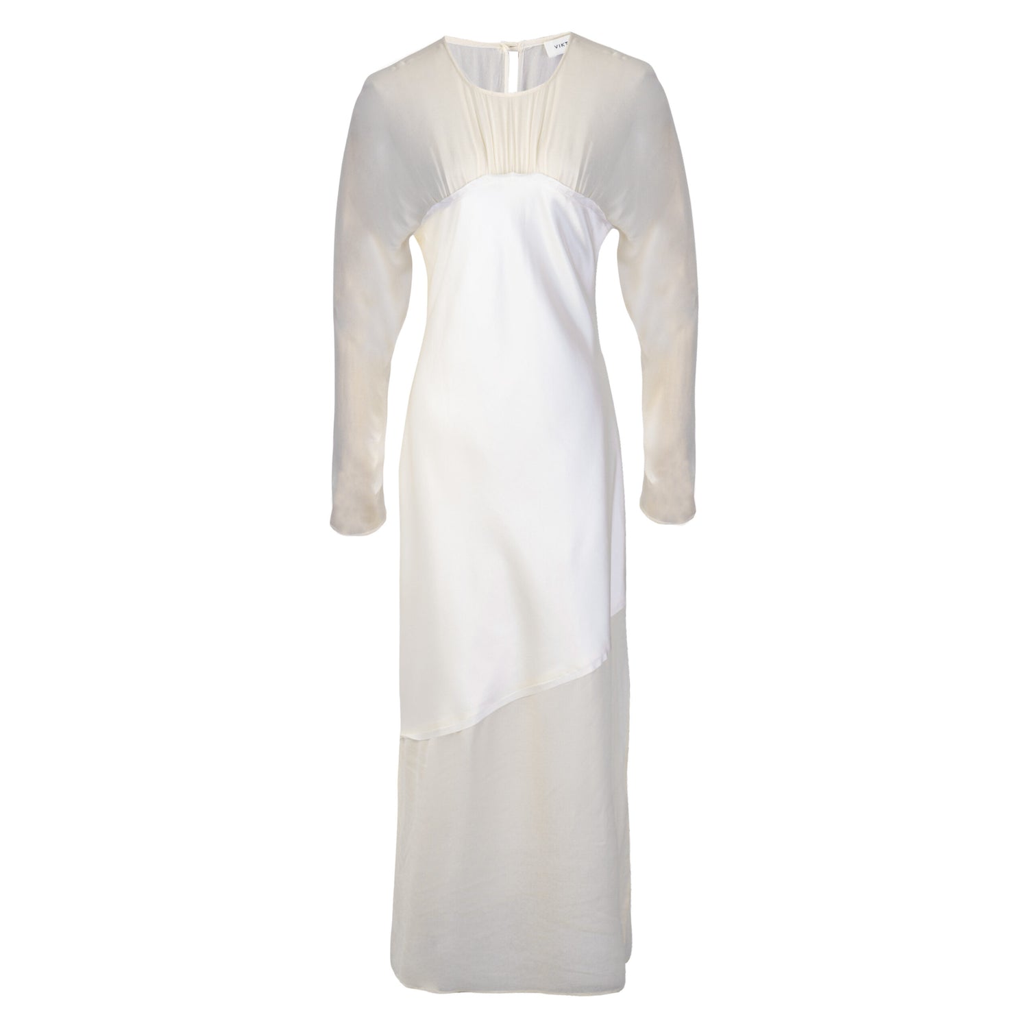 Milly silk pathed dress
