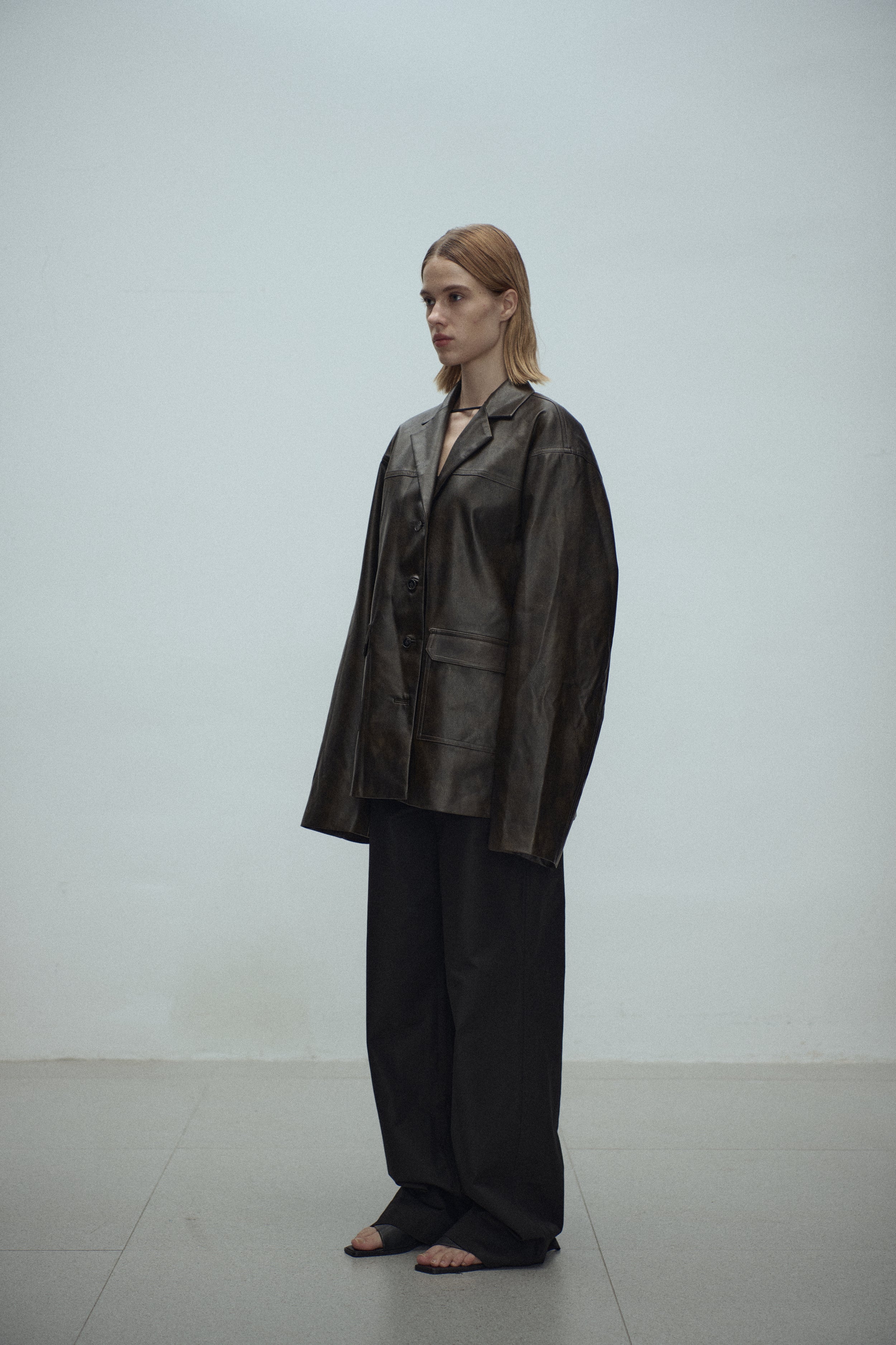 Gelene leather jacket