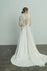 Steffy silk wedding gown