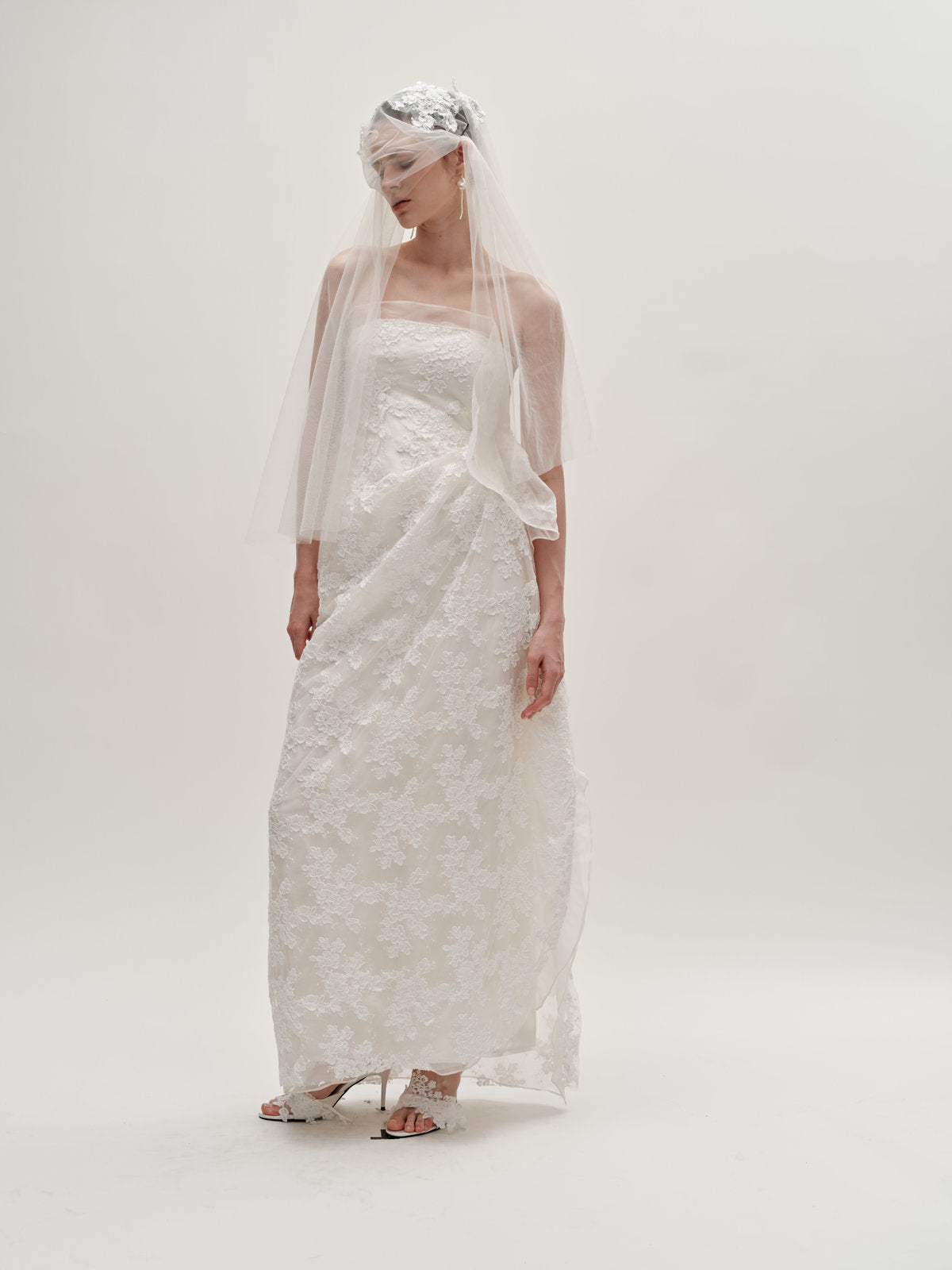 Dalia lace gown