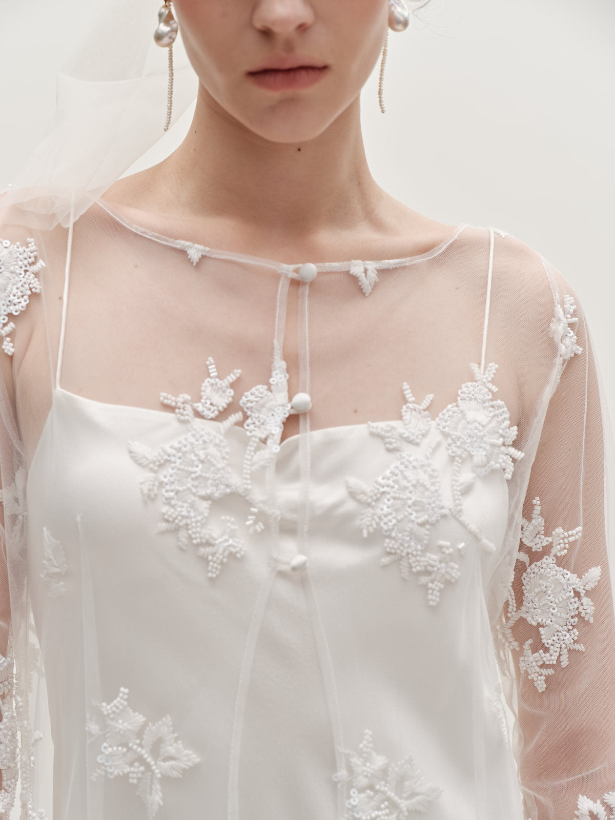 Winni pearl gown