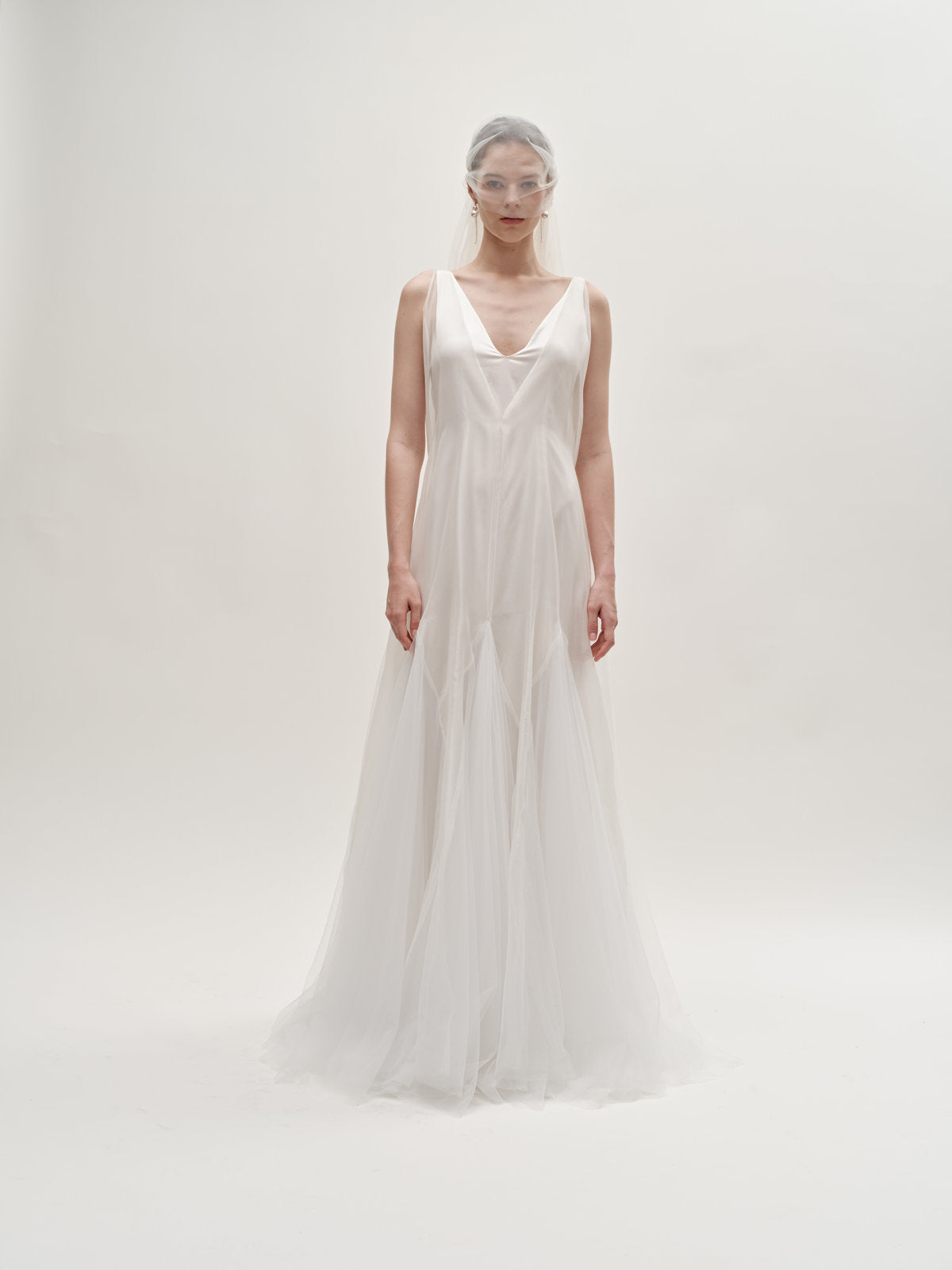 Olida tulle gown