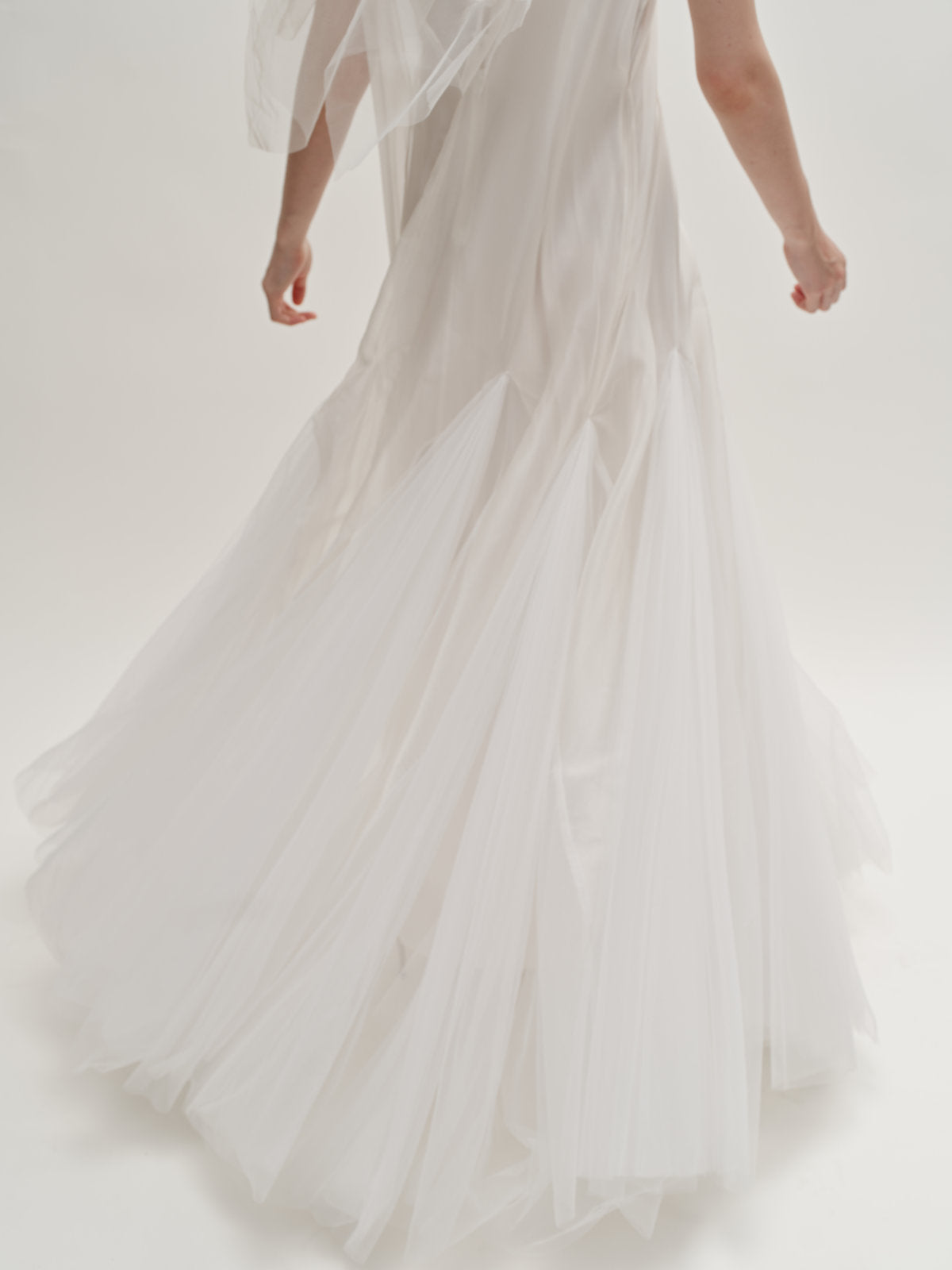 Olida tulle gown
