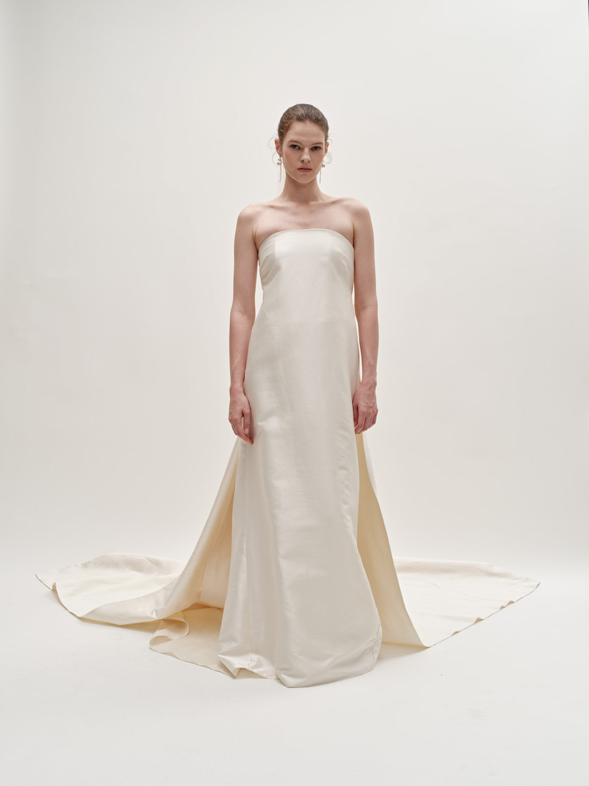 Tinsel wedding gown - wool