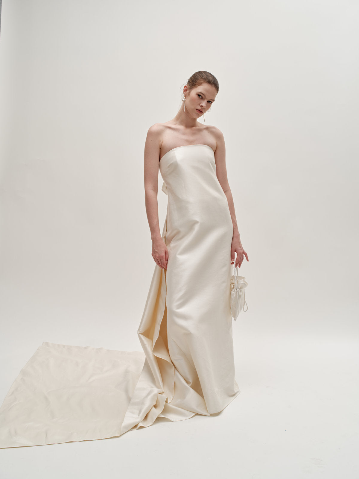 Tinsel wedding gown - wool