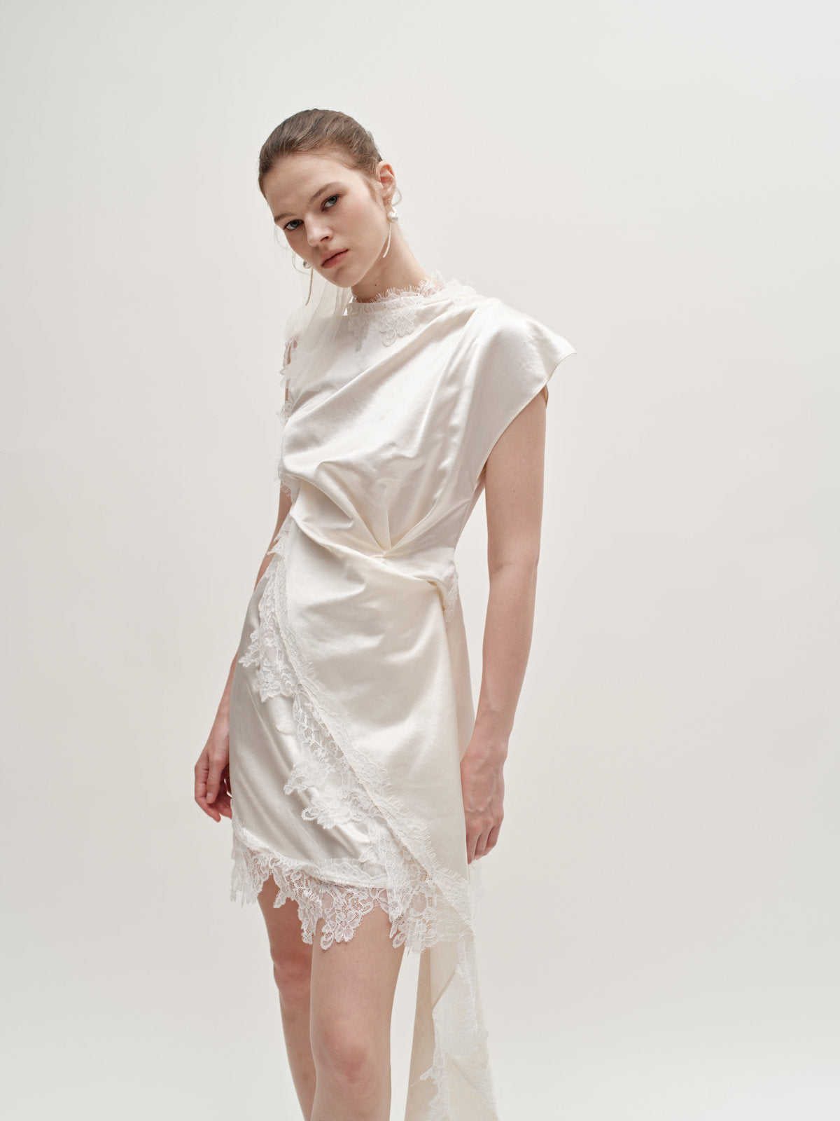 Stacy short lace dress