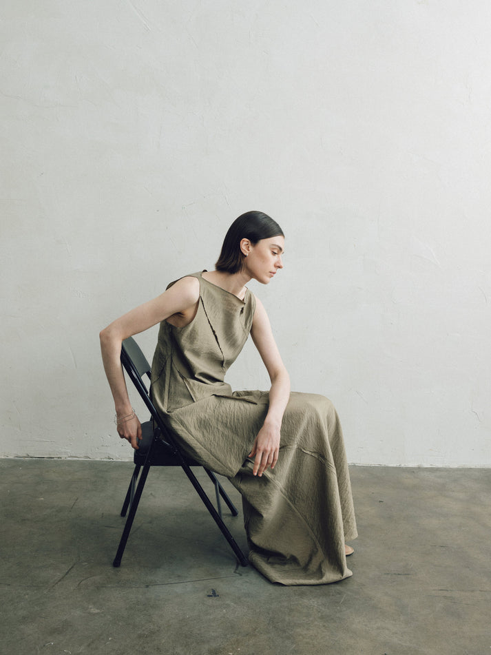 Claire patched top
