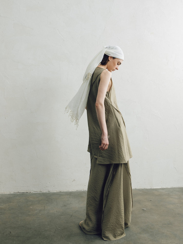 Claire patched top