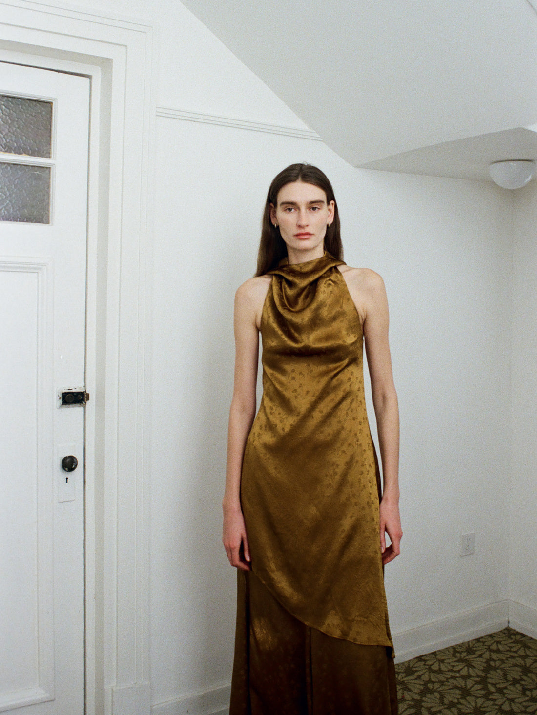 Monica halterneck dress