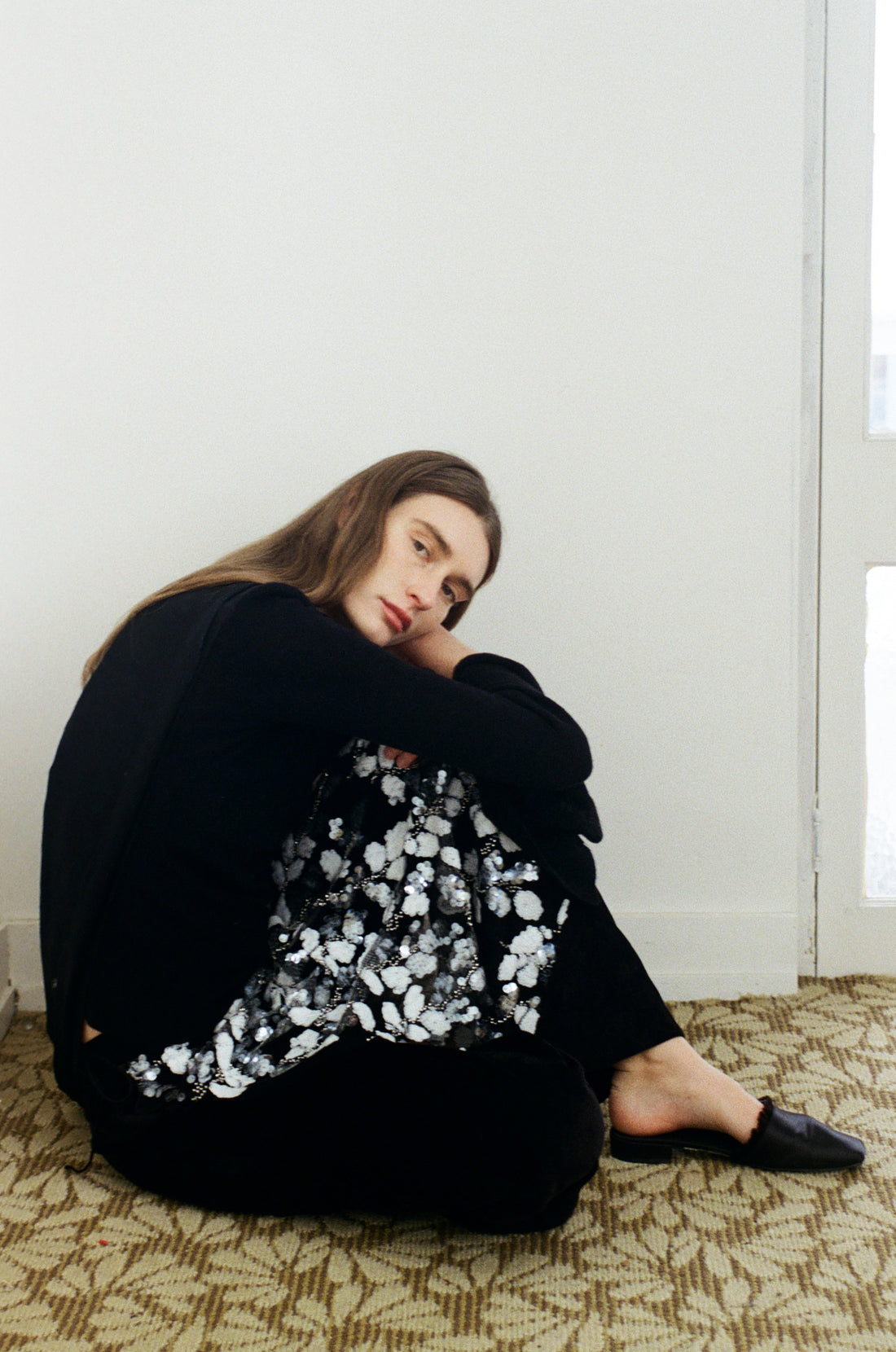 Sigrid velvet trousers