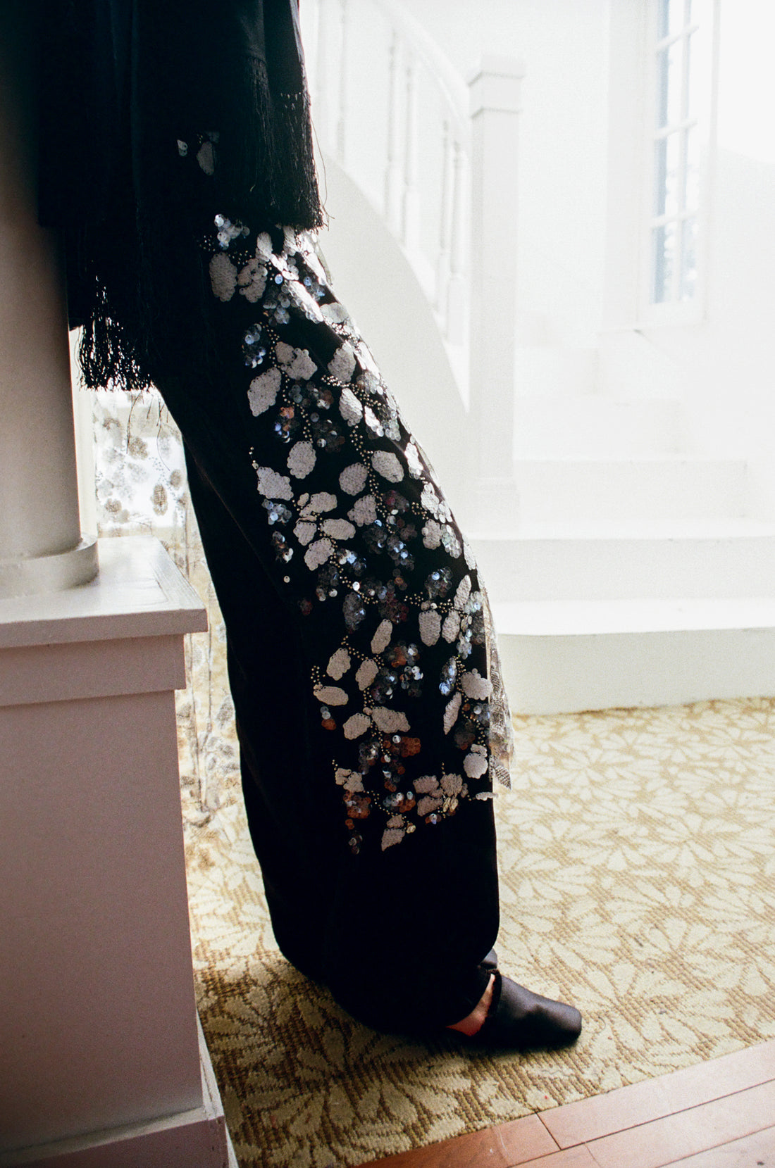 Sigrid velvet trousers