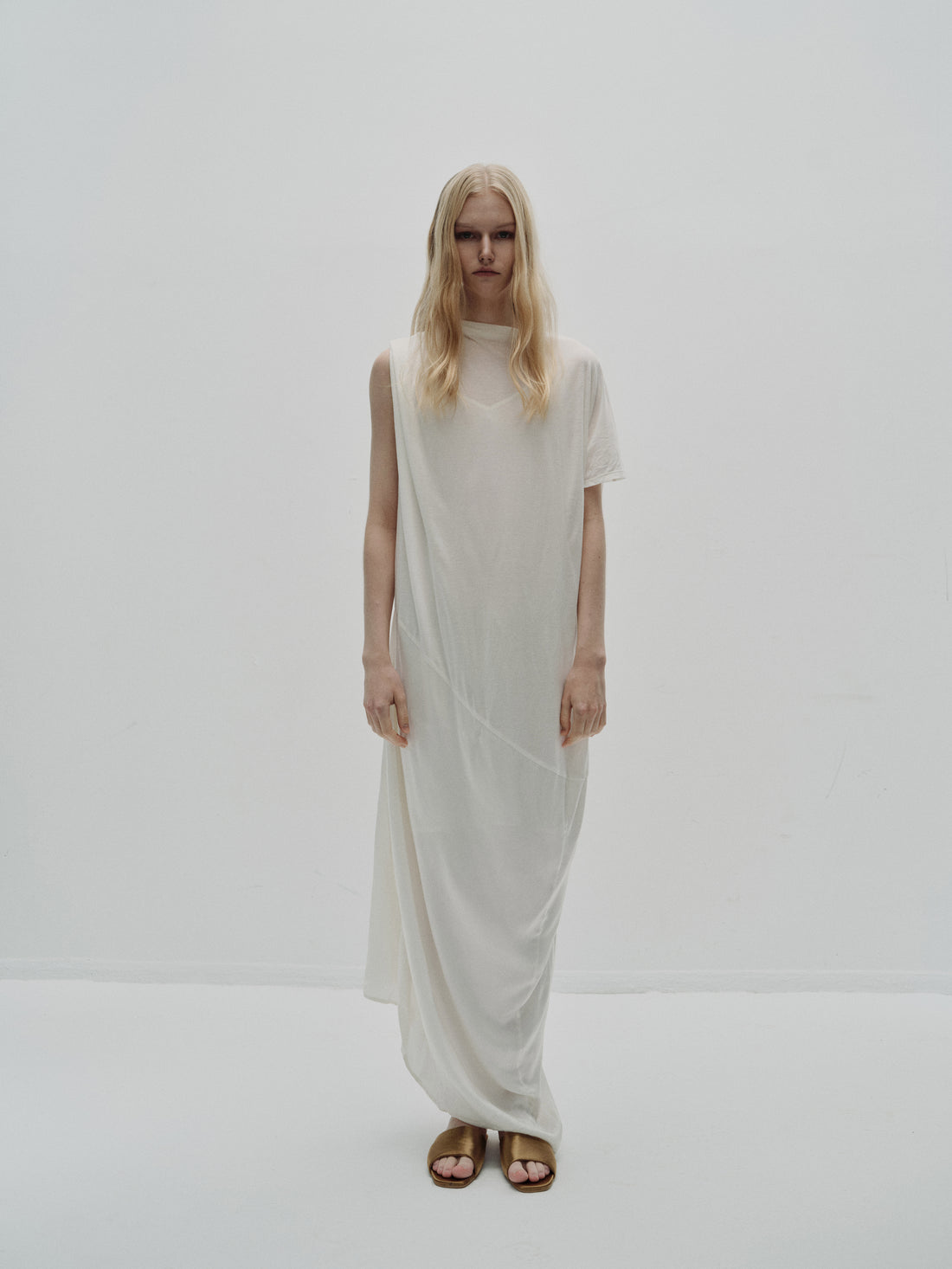 Lindsey draped dress