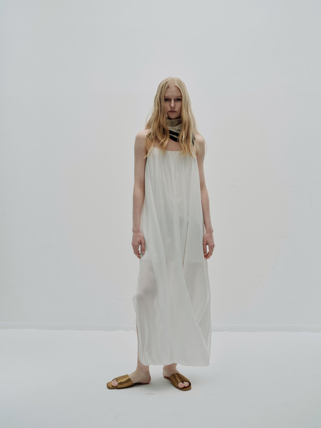 Sabina gathered dress