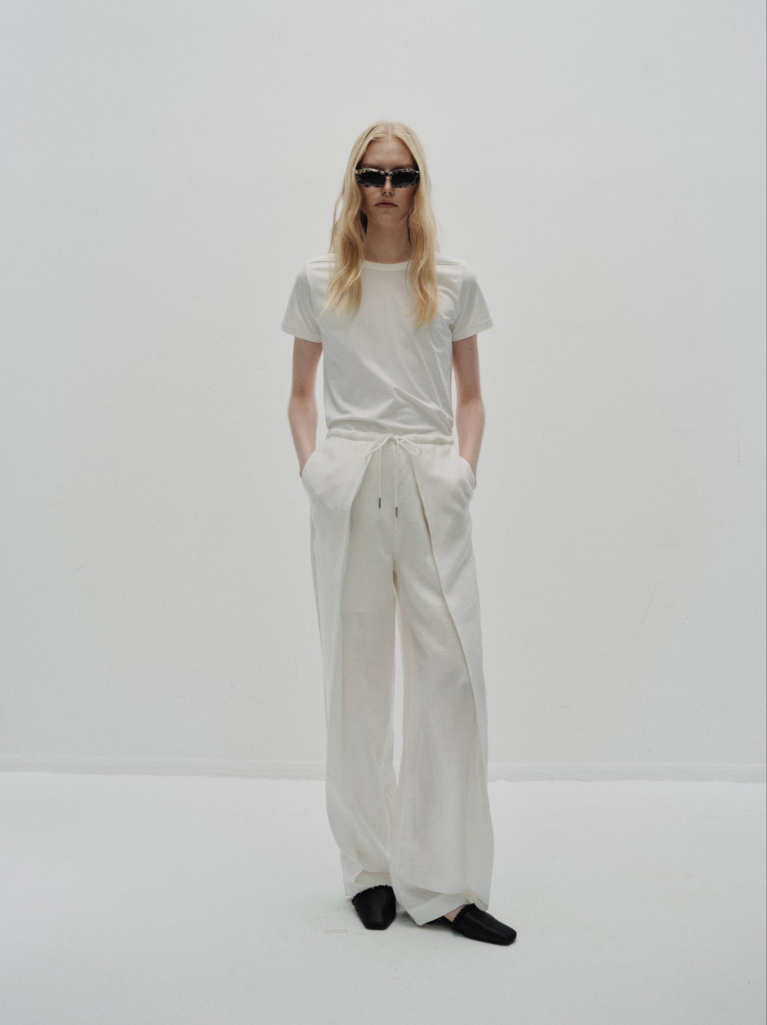 Sabina linen trousers
