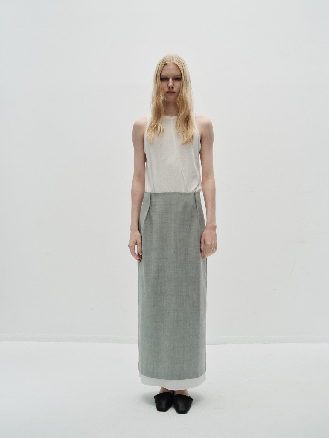 Tina wool skirt