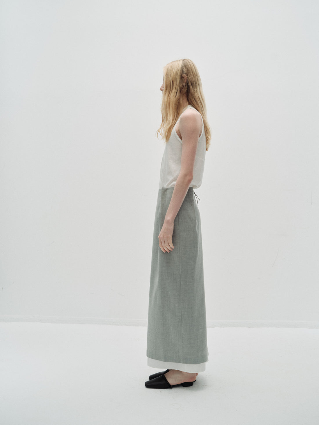 Tina wool skirt
