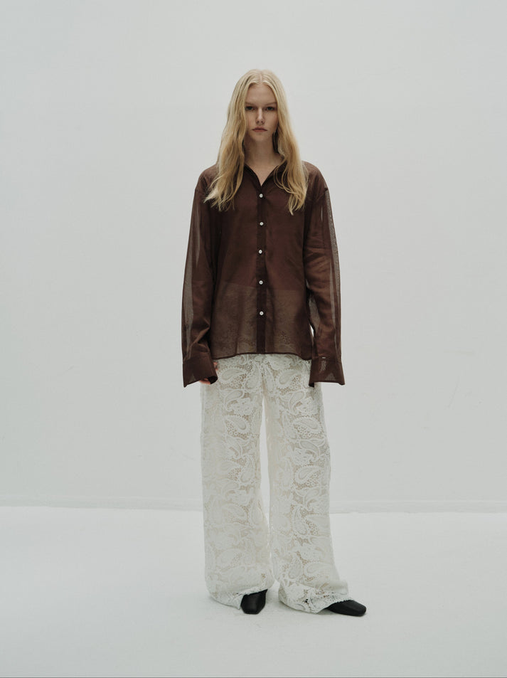 Sabina sheer shirt