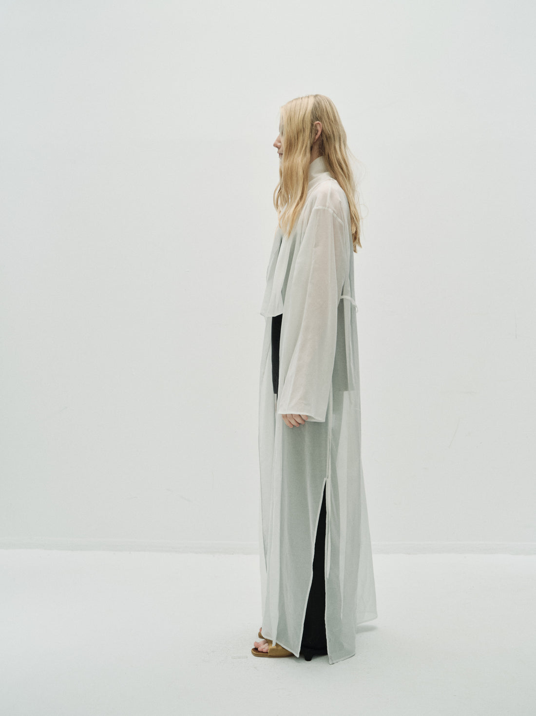 Tina sheer coat
