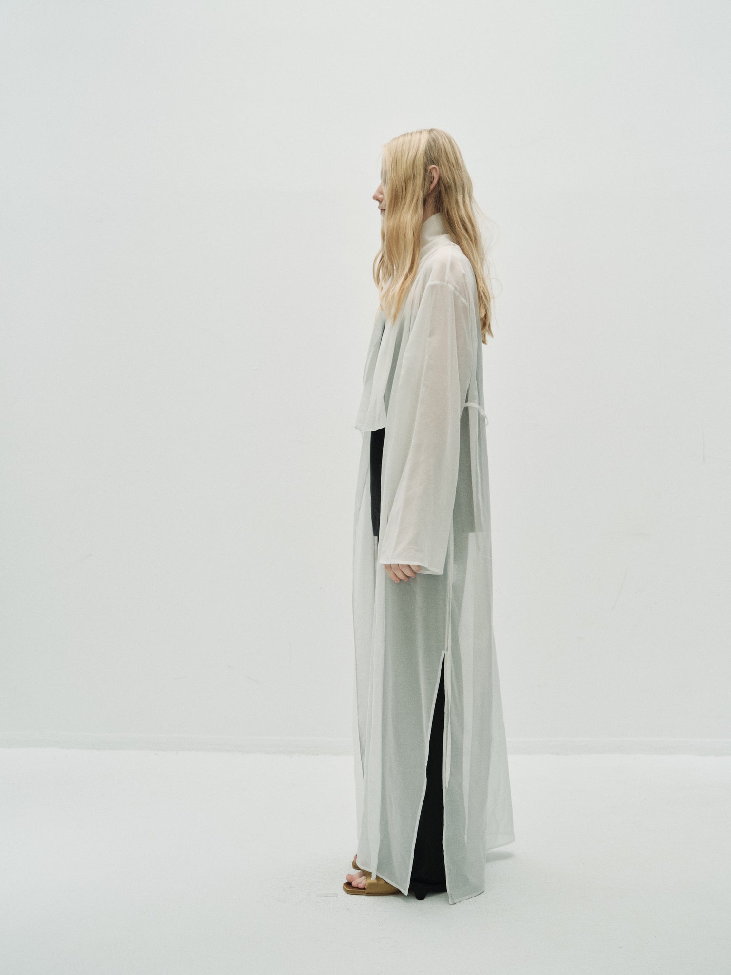 Tina sheer coat