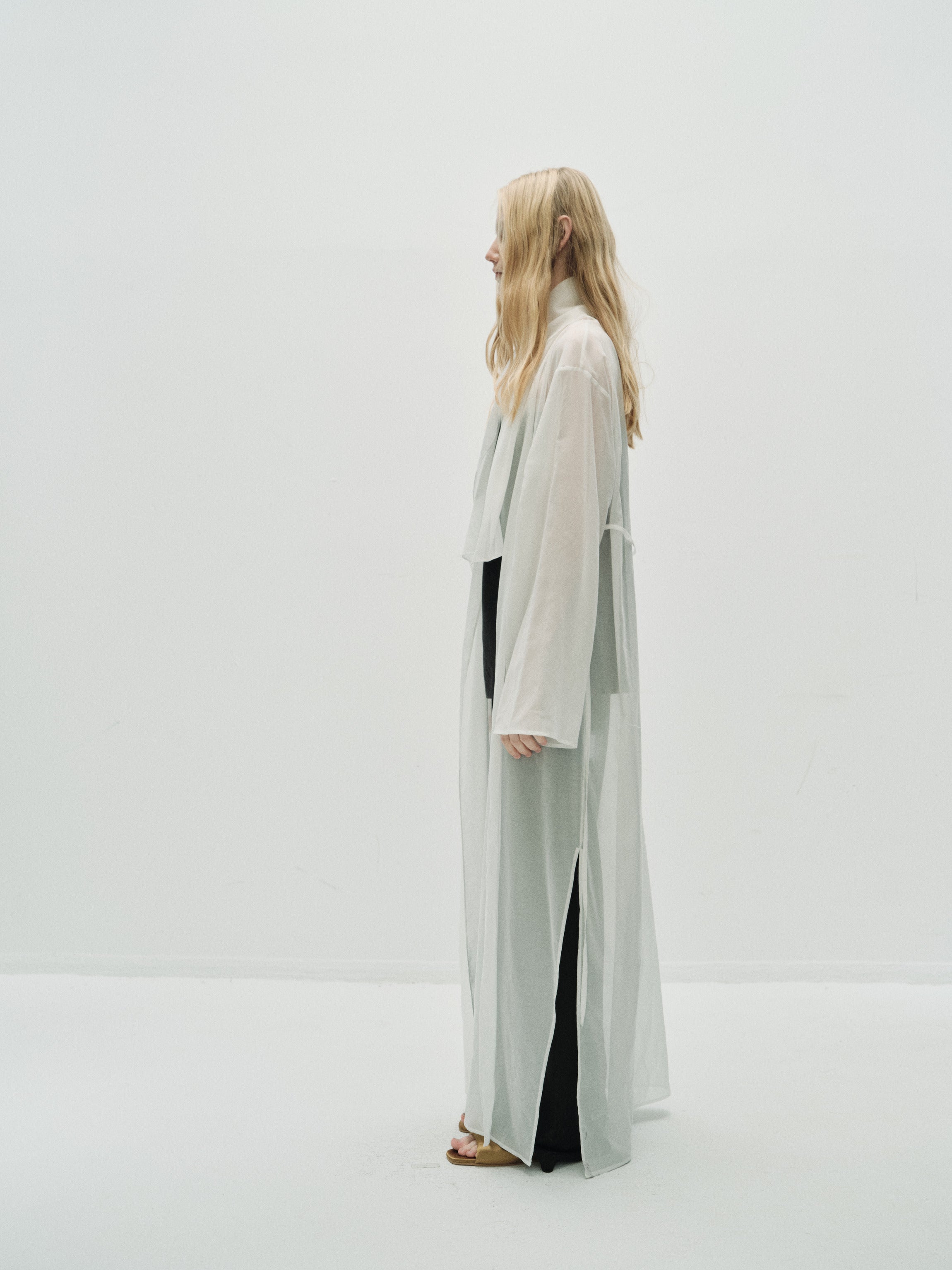 Tina sheer coat