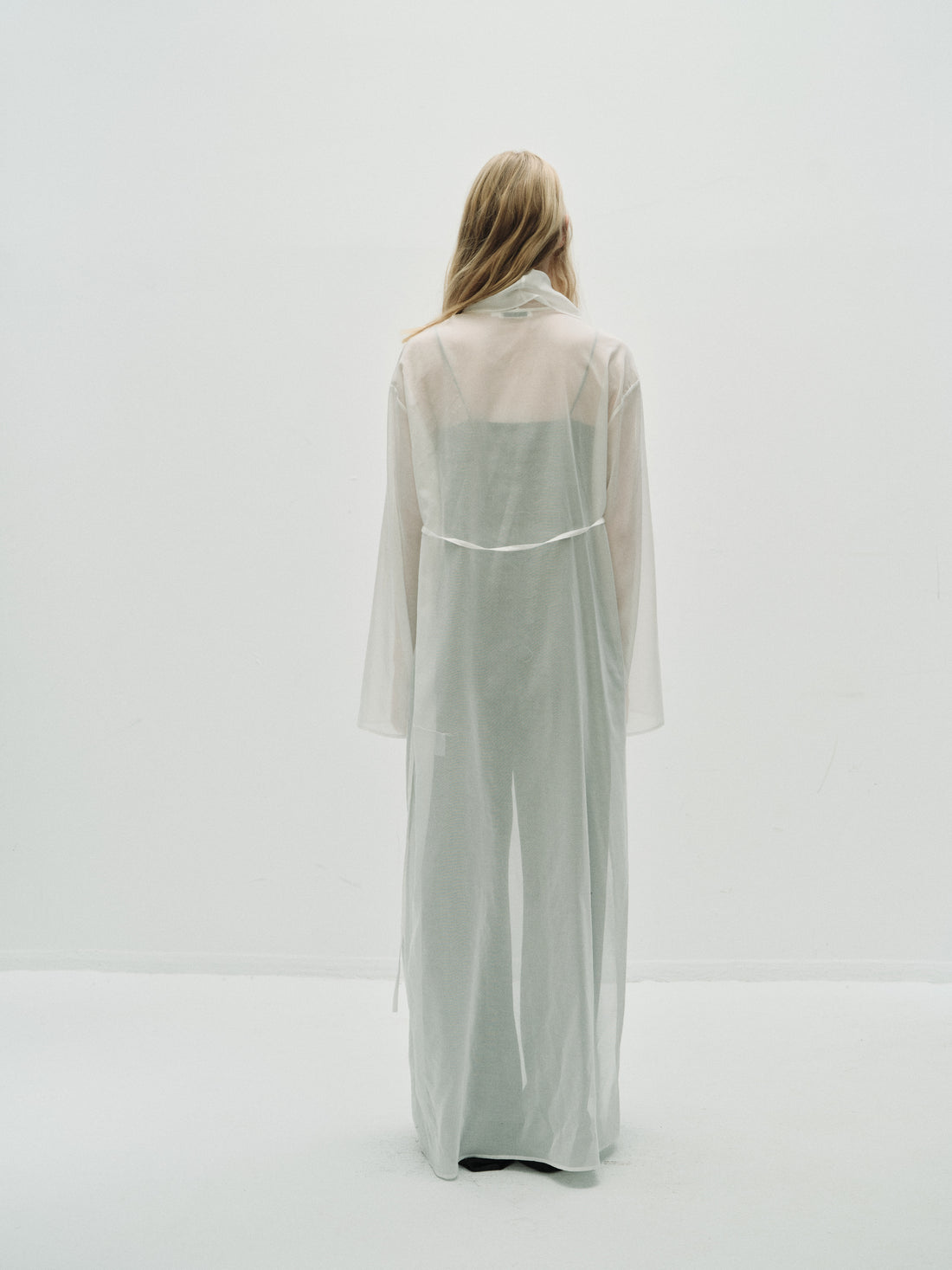 Tina sheer coat