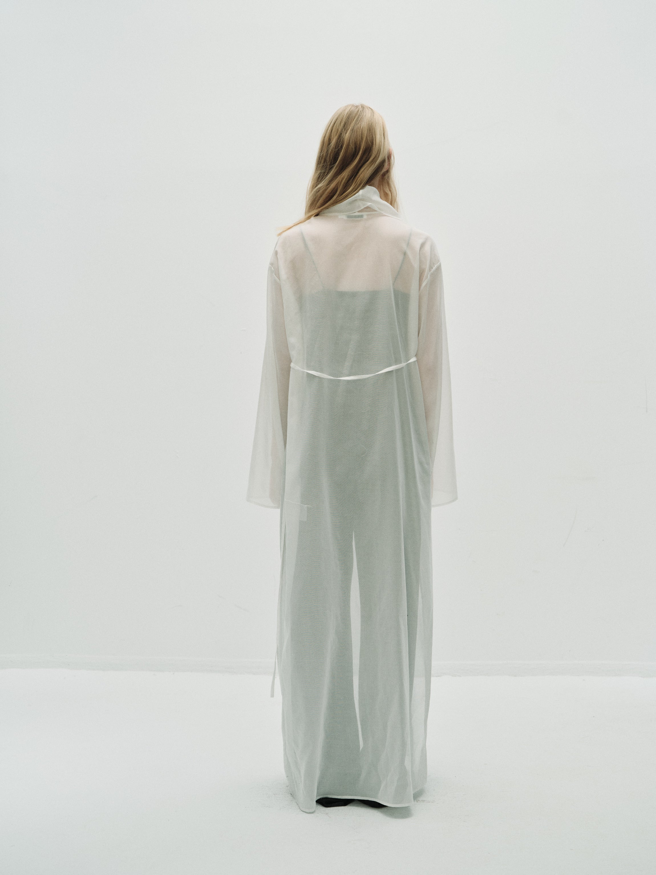 Tina sheer coat