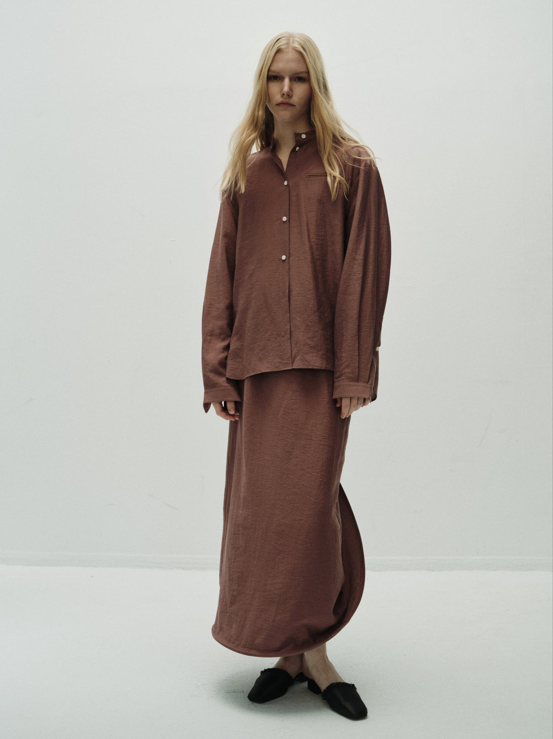 Una sheer shirt