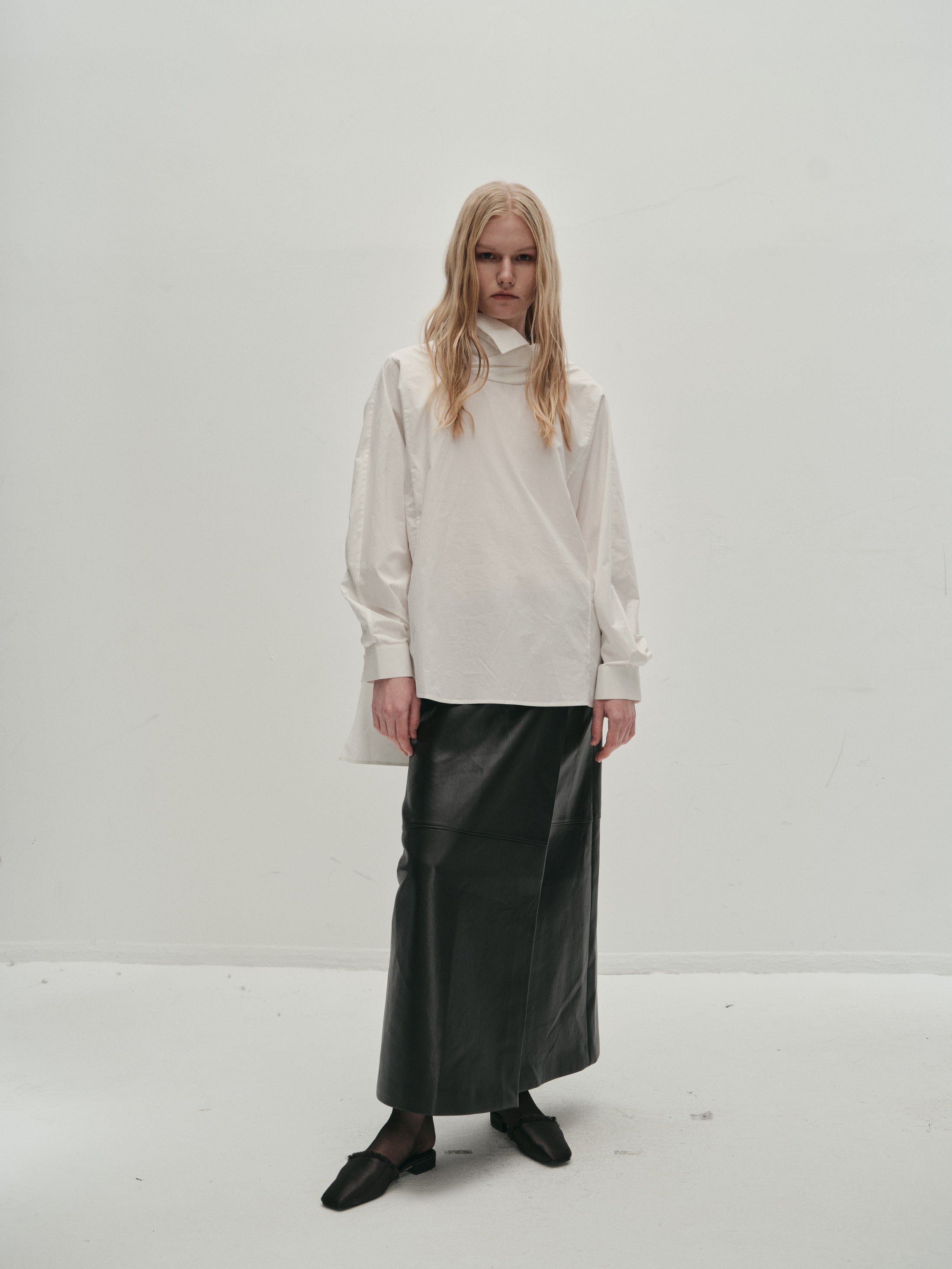 Cosmo scarf shirt