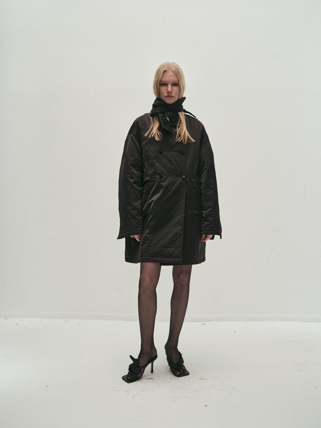 Rhea midi puffer jacket